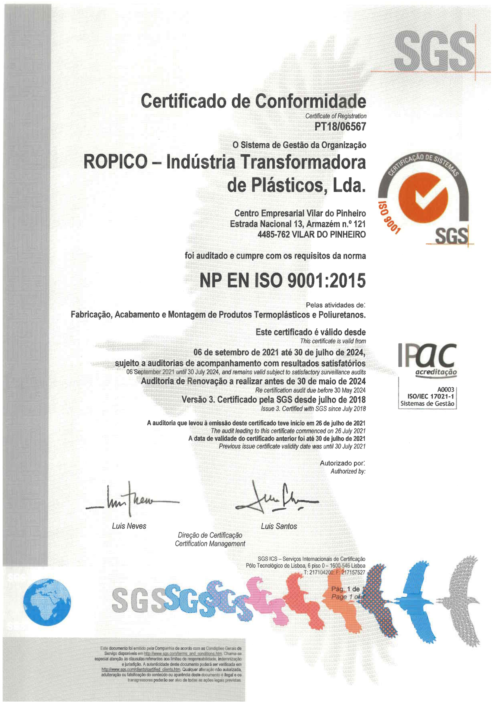 certificado